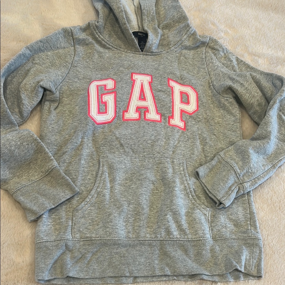 GAP Kids Large Gray Hoodie 10-11